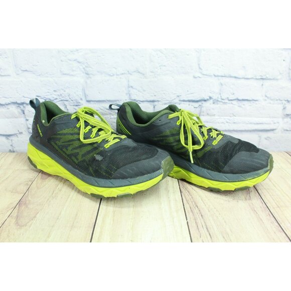 Hoka One One Challenger ATR 5 Size 11.5 Trail Running Shoes Ebony Black - Picture 3 of 9